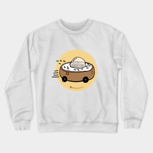 Donut Car - Let's Roll! (Lemon) Crewneck Sweatshirt